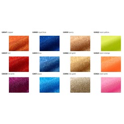 Glitter Bügelfolie 30cm x 50cm Bögen