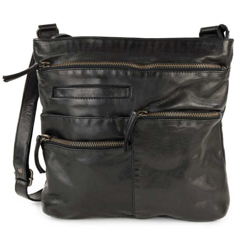 Umhängetasche 'Yara' schwarz