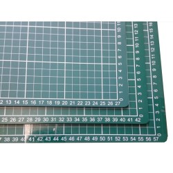 Schneideunterlage, selbstheilend, grün-grau