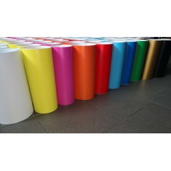 10 matte Farben Plotterfolien-Set, je 1m / 30cm