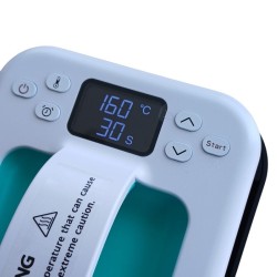 Hand Heizpresse, Plattengröße 12 x 17,5cm