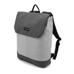 City Rucksack Hellgrau